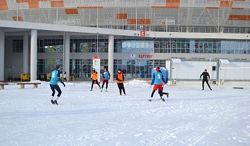 Зима, холода, футбол!