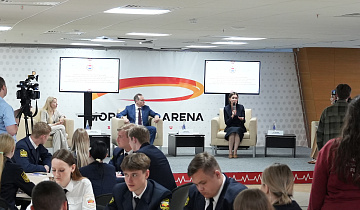 Встреча Главы Мордовии Артёма Здунова и генерального директора АСИ Светланы Чупшевой с участниками форума «Сильные идеи для нового времени»